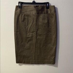 Grace Elements Elegant Brown Pencil Skirt